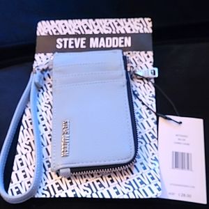 Steve Madden blue wallet, card holder